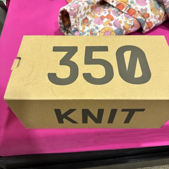 NWT Authentic Yeezy Boost 350 v2 cmpct slate bone - Picture 2 of 3